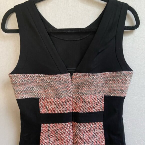 Yoana Baraschi Anthropologie tweed bodycon dress dress Sz 10 - Picture 8 of 14